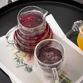 Пряный черничный чай