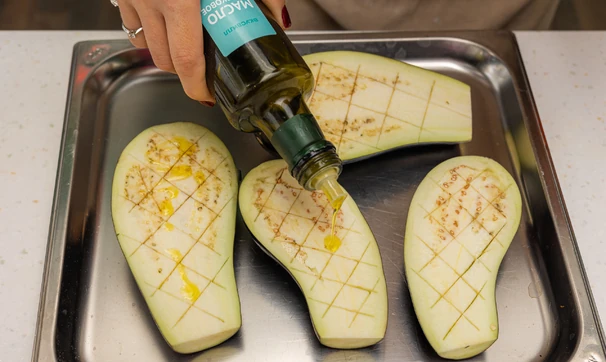 Лодочки из баклажанов с булгуром, шаг 2/8