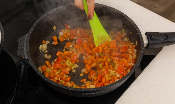 Лодочки из баклажанов с булгуром, шаг 4/8