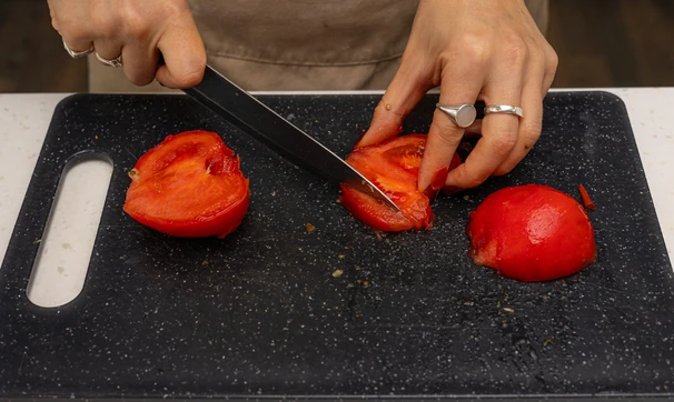 Лодочки из баклажанов с булгуром, шаг 5/8