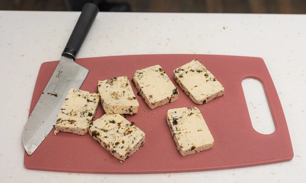 Тофу-нори в кляре, шаг 1/6