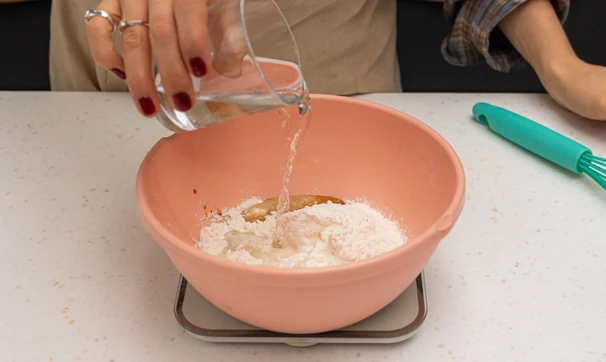 Тофу-нори в кляре, шаг 2/6