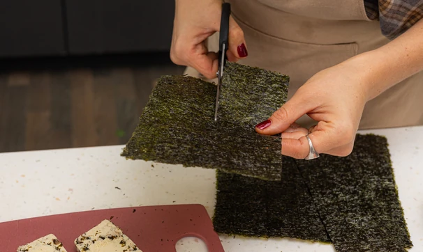 Тофу-нори в кляре, шаг 3/6