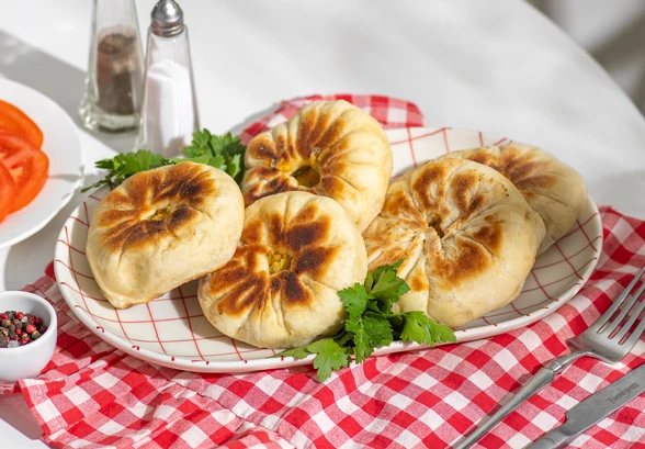 Рецепт «Беляши с чечевицей»