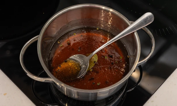 Корейский салат с шампиньонами, шаг 6/9