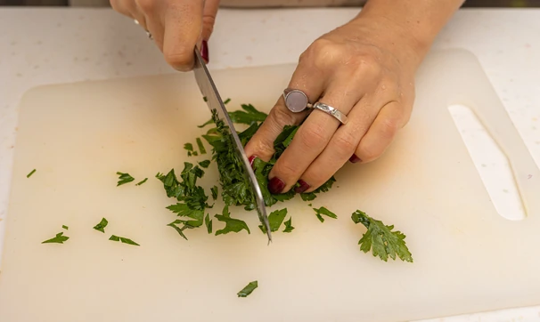 Корейский салат с шампиньонами, шаг 8/9