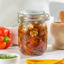 Корейский салат с шампиньонами