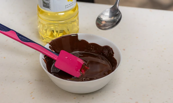 Веганский тарт с карамелью и шоколадом, шаг 9/10