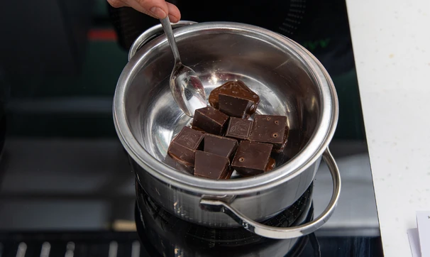 Шоколадное полено, шаг 15/18