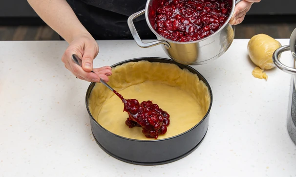 Вишнёвый пирог, шаг 8/10