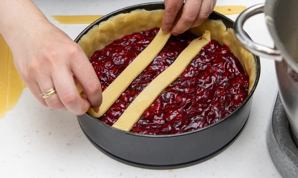 Вишнёвый пирог, шаг 9/10