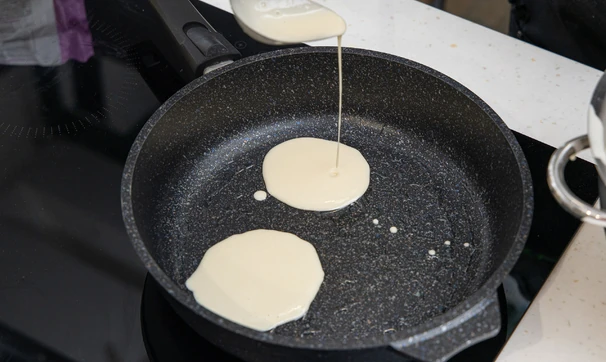 Панкейки с беконом, шаг 6/7