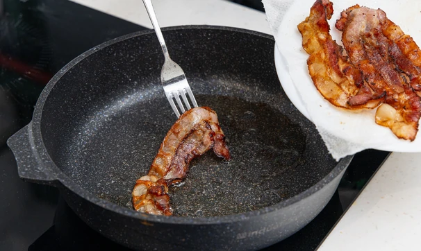 Панкейки с беконом, шаг 7/7