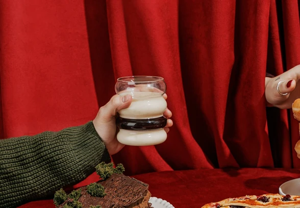 Рецепт «Красно-белое желе»