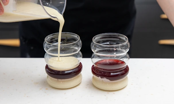 Красно-белое желе, шаг 7/8