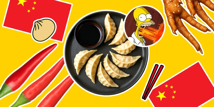 Пить чай из котла, есть куриные лапки для здоровья: еда в Китае