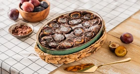 Клафути со сливами