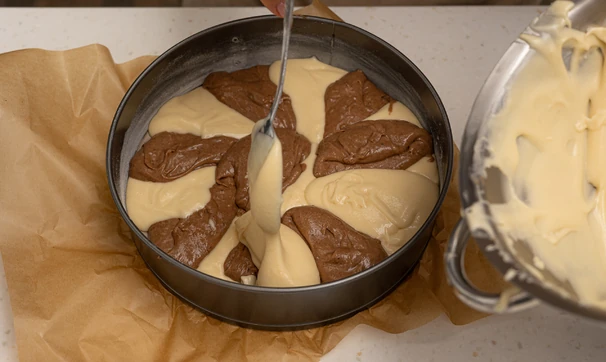 Кекс «Зебра», шаг 10/11