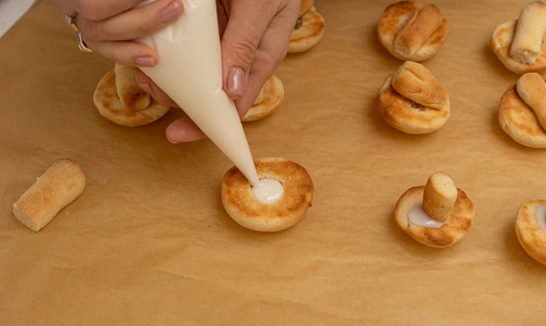 Печенье «Грибочки», шаг 11/15