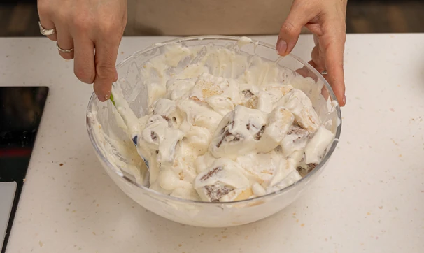 Торт «Графские развалины», шаг 10/13