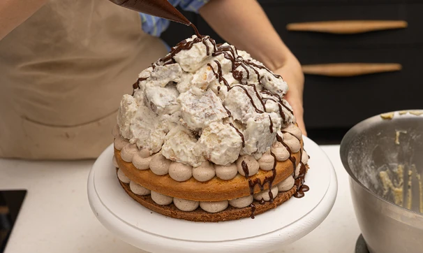 Торт «Графские развалины», шаг 13/13