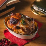 Рождественская курица с&nbsp;клюквой и&nbsp;апельсинами