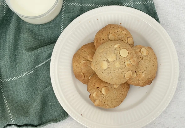 Рецепт «Печенье с&nbsp;мисо и&nbsp;белым шоколадом»
