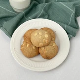 Печенье с&nbsp;мисо и&nbsp;белым шоколадом