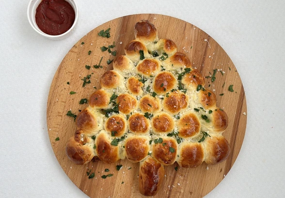 Рецепт «Сырный пирог «Ёлочка»»