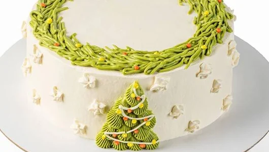 Торт «Новогодний с&nbsp;ёлочкой»