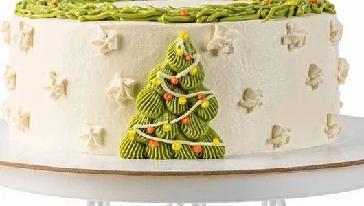 Торт «Новогодний с&nbsp;ёлочкой»