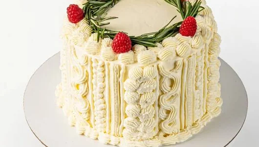 Торт «Тёплые узоры»