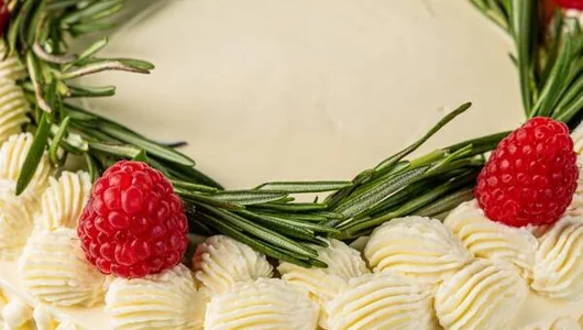 Торт «Тёплые узоры»