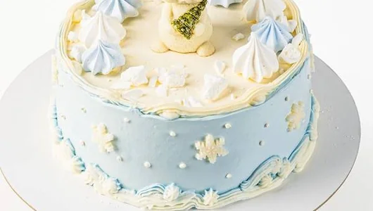 Торт «Снеговичок»