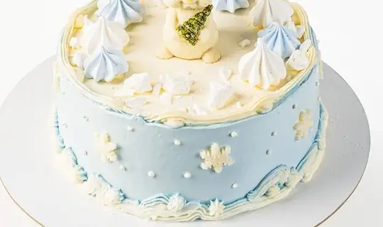 Торт «Снеговичок»