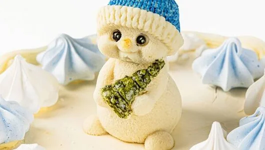 Торт «Снеговичок»
