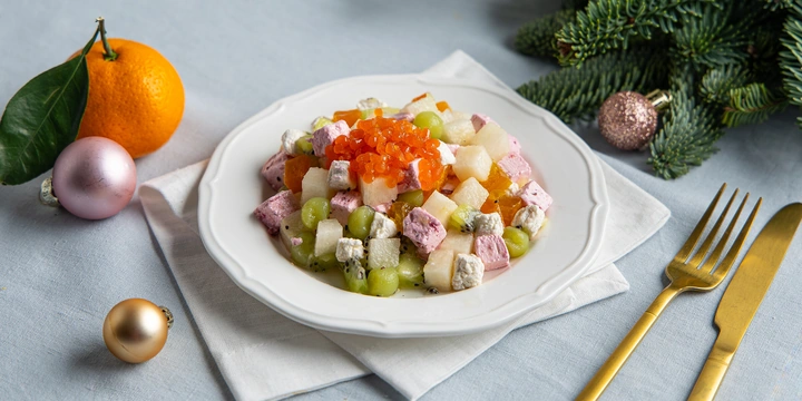 Сладкий оливье от&nbsp;ВкусВилла: десерт, которому позавидовал бы сам Люсьен Оливье