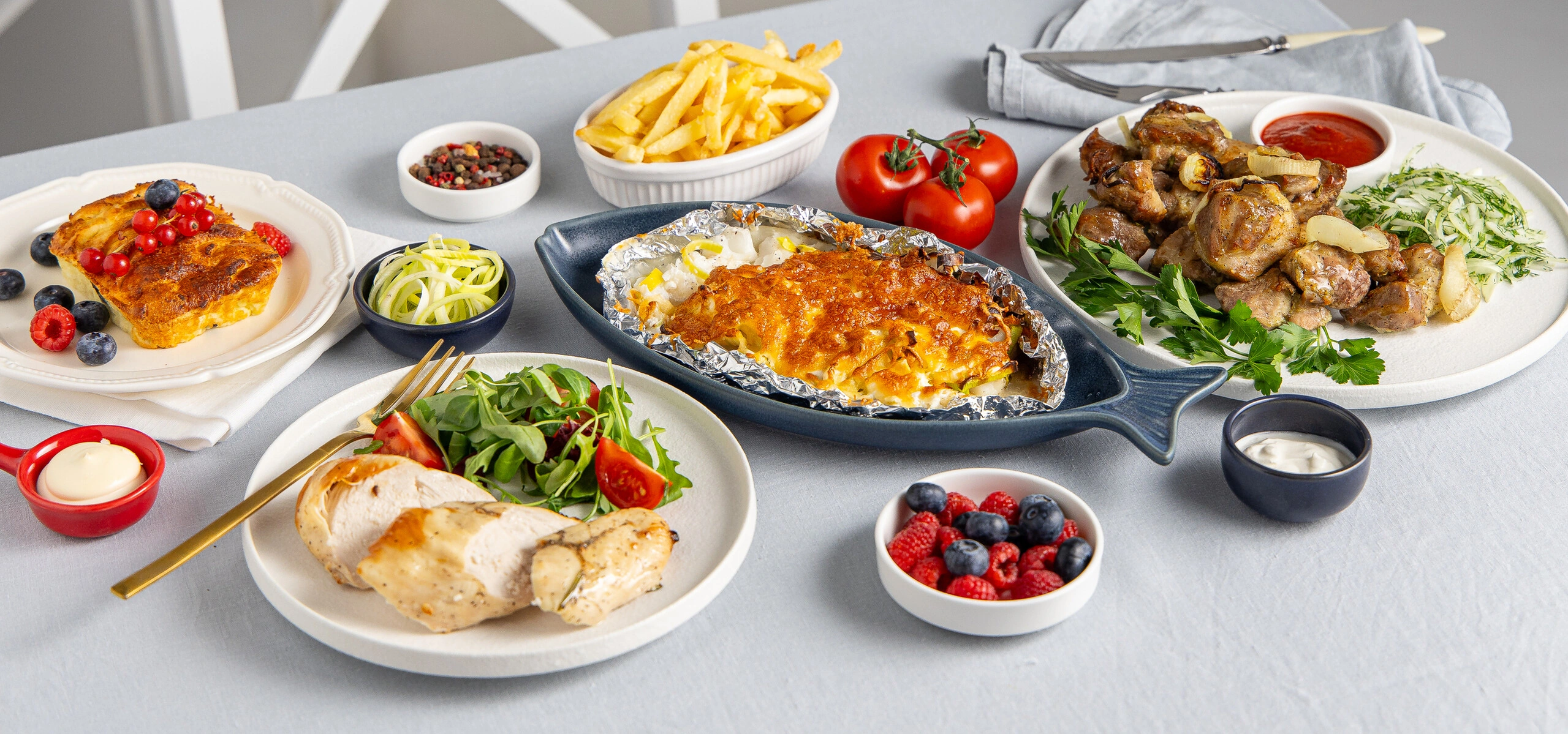 Рецепты для&nbsp;аэрогриля: 6 идей для&nbsp;завтрака, обеда и&nbsp;ужина