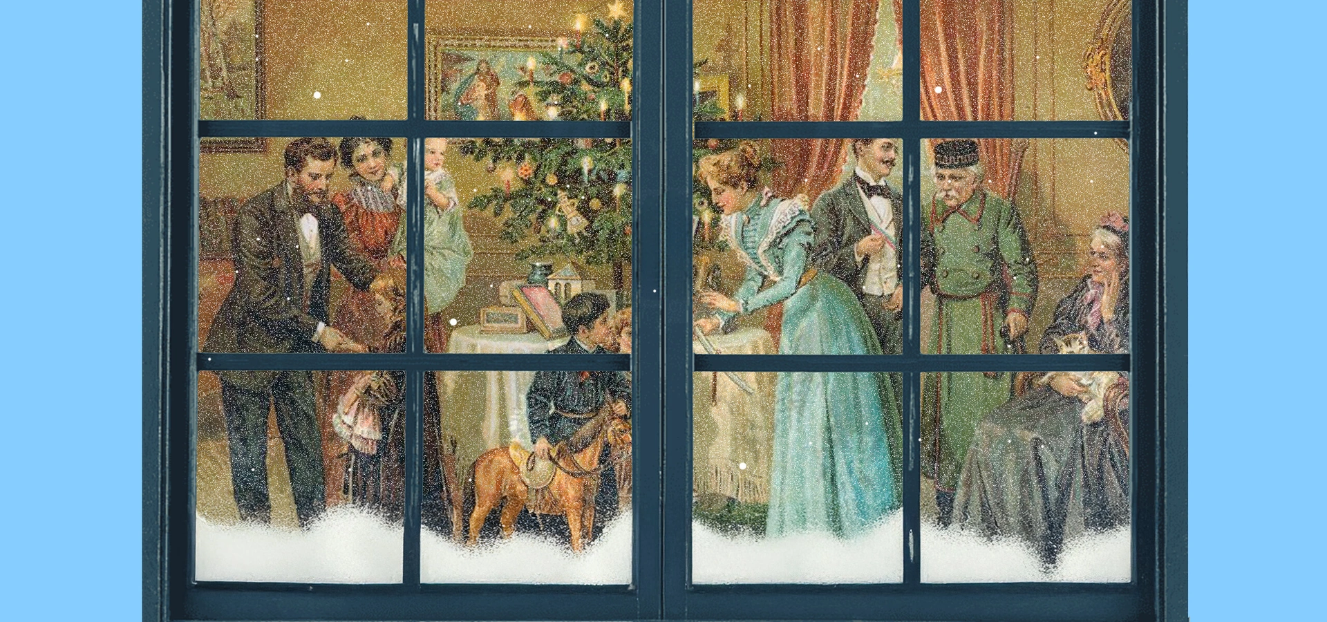 Рождество и&nbsp;Новый год в&nbsp;XIX веке: что ели, как поздравляли и&nbsp;развлекались