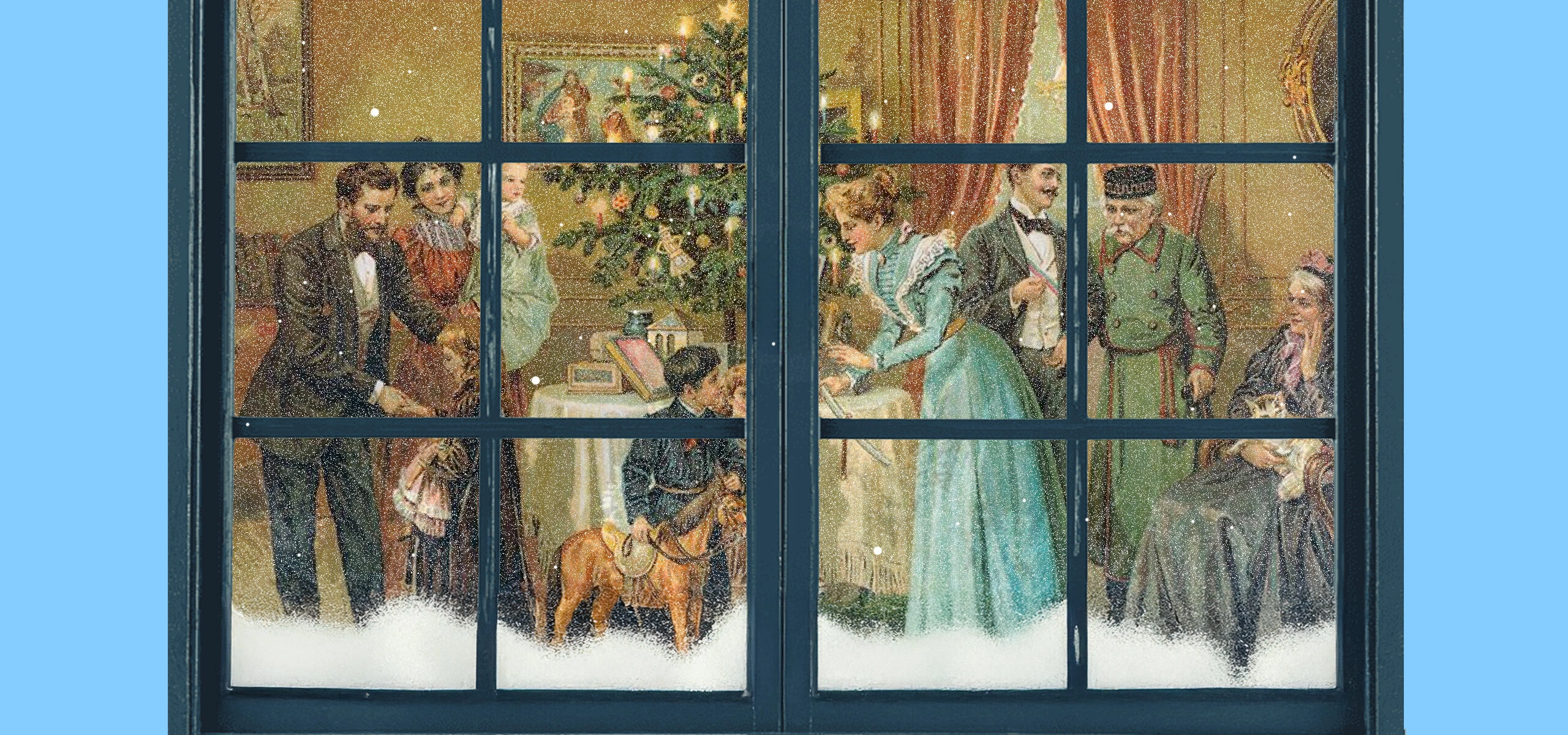 Рождество и&nbsp;Новый год в&nbsp;XIX веке: что ели, как поздравляли и&nbsp;развлекались