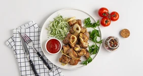 Свиной шашлык на&nbsp;минералке в&nbsp;аэрогриле