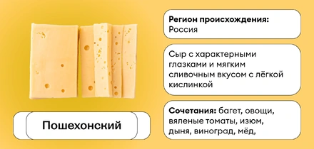 Сырный гайд: с&nbsp;чем подавать 20 популярных сыров — от&nbsp;пармезана до&nbsp;качотты