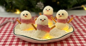 Снеговики «Рафаэлло»