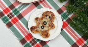 Мини-пицца «Человечки»