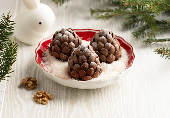 Рецепт «Пирожное «Шишка» »