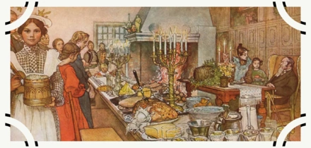 Карл У. Ларссон, «Сочельник», 1904–1905 гг., изображение из&nbsp;открытых источников, использовано в&nbsp;иллюстративных целях