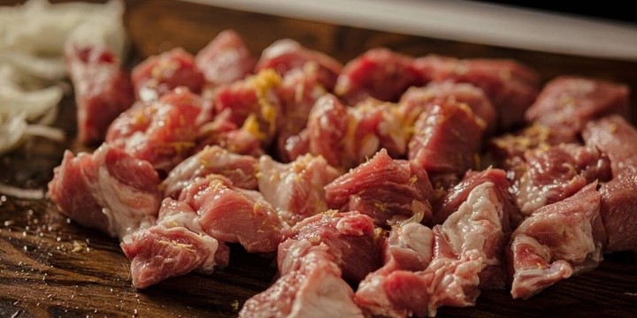 Шашлык из&nbsp;свинины: рецепты с&nbsp;луком, соком, необычные маринады