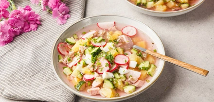 Готовим летние холодные супы!