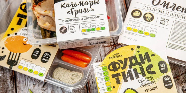 Цветовая маркировка продуктов «Светофор»: встречайте во&nbsp;ВкусВилле