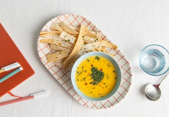 Рецепт «Сырный суп с&nbsp;плавленым сыром»